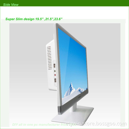 made in china factory wall hanging 23.6" 1080P all-in-one Integrated type all in one computer